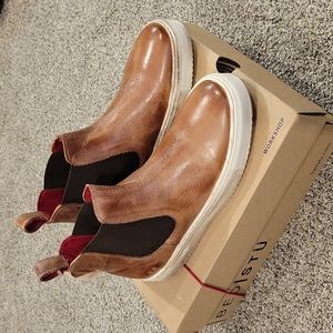Bed Stu Tan Rustic Whitney Leather Sneaker